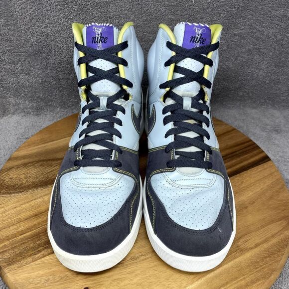 Nike RT1 High Men's Size 12 Blue Yellow/Gray Sneakers Shoes Kanye 354034-003 - Picture 2 of 8